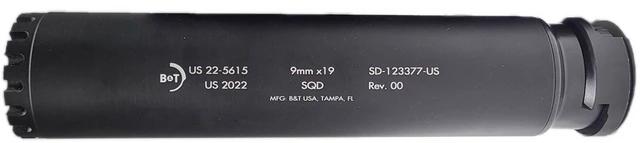 B&T RBS SQD 9mm for APC9/MP5/GHM9