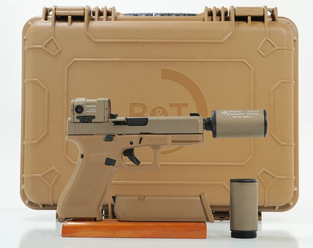 B&T Hush Puppy Glock 19 Complete Kit FDE
